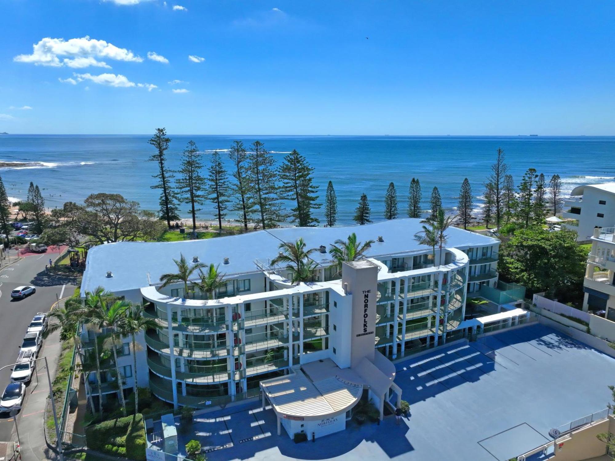 The Norfolks On Moffat Beach Caloundra Exterior foto