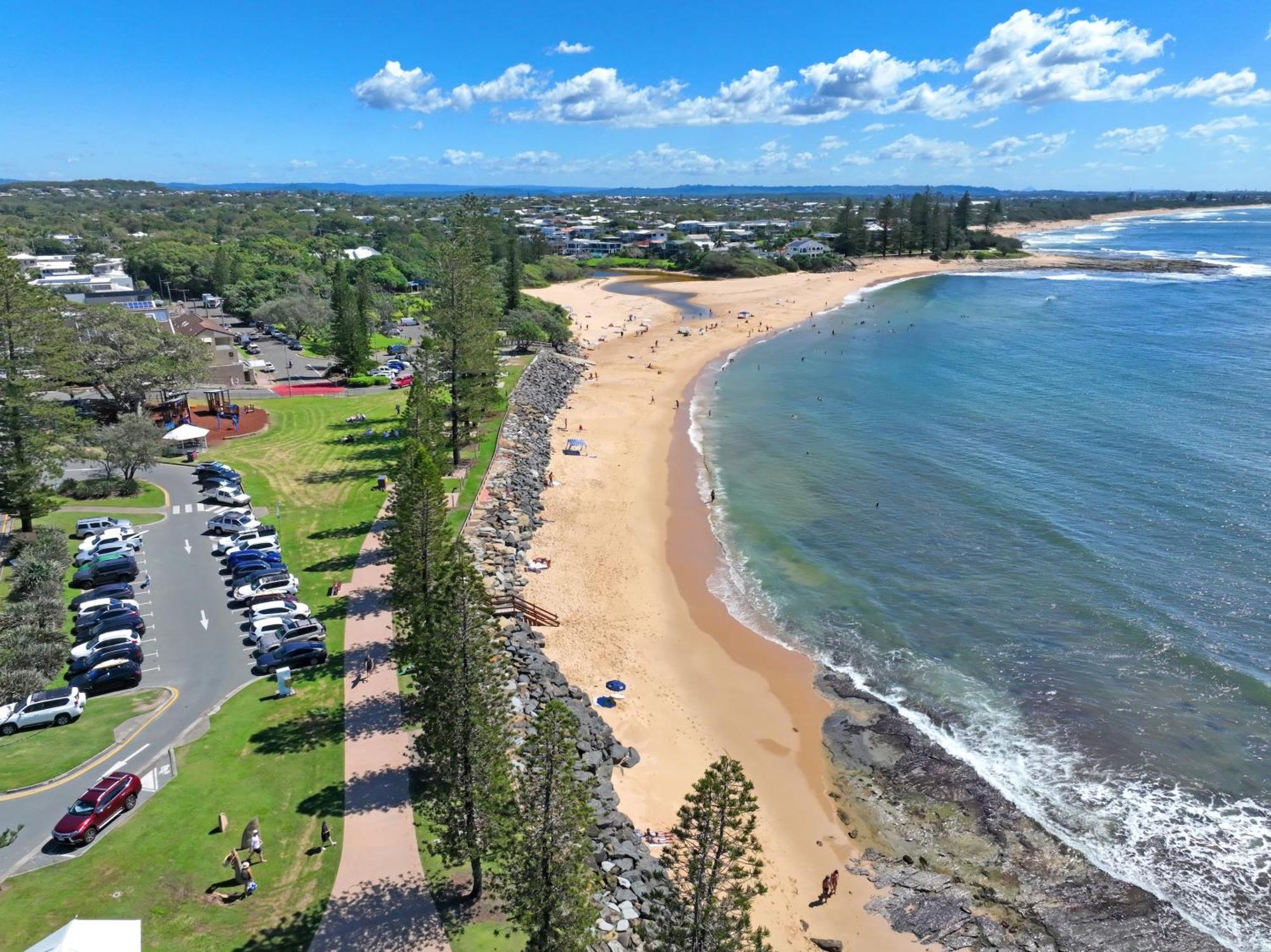 The Norfolks On Moffat Beach Caloundra Exterior foto